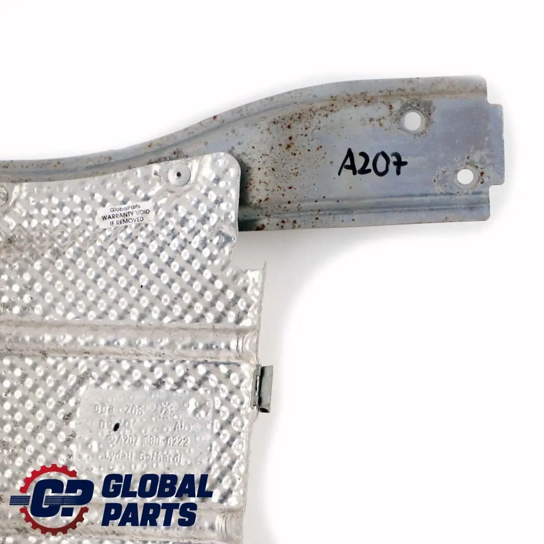 Mercedes-Benz E-Class W207 A207 C207 Right O/S Heat Insulation Muffler Exhaust to with Part number A2076800222 Mercedes-Benz E-Class W207 A207 C207 Right O/S Heat Insulation Muffler Exhaust - SKU A2076800222 - Part number A2076800222