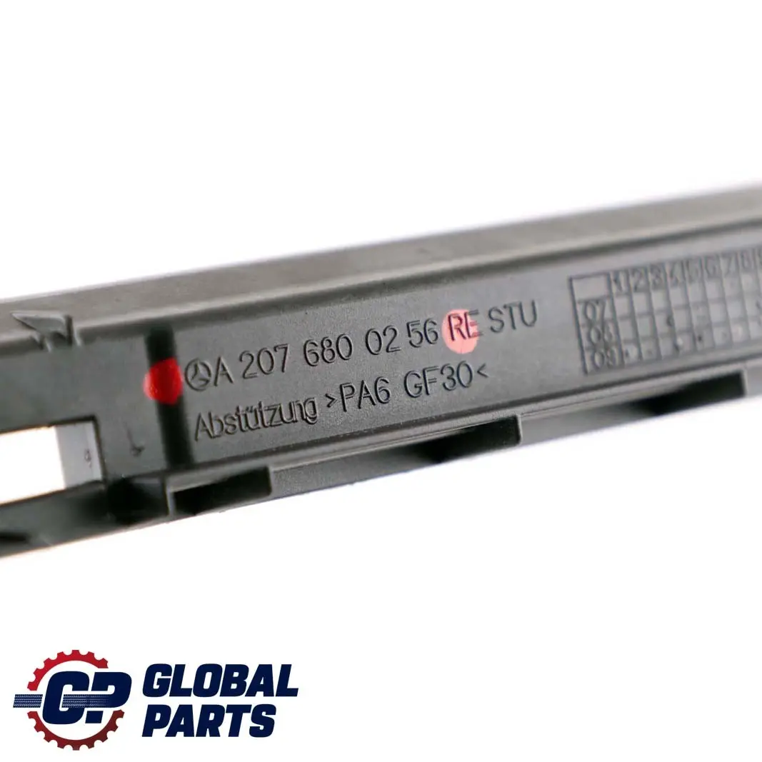 Mercedes-Benz C W204 Coupe E W207 Front Right O/S Door Sill Panel Mount Bracket to with Part number A2076800256 Mercedes-Benz C W204 Coupe E W207 Front Right O/S Door Sill Panel Mount Bracket - SKU A2076800256 - Part number A2076800256