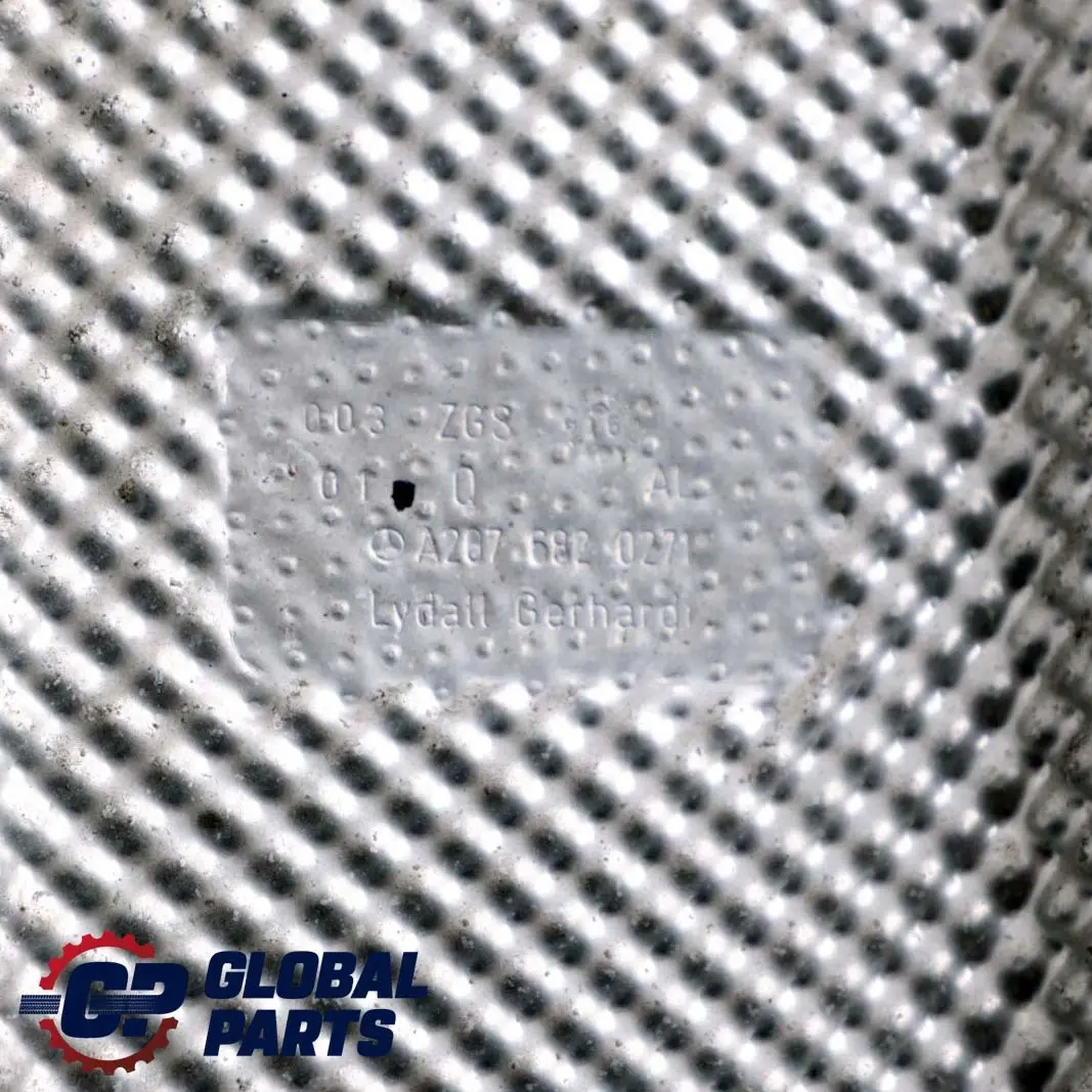 Mercedes-Benz E-Class A207 W207 Convertible Right O/S Heat Insulation Muffler to with Part number A2076820271 Mercedes-Benz E-Class A207 W207 Convertible Right O/S Heat Insulation Muffler - SKU A2076820271 - Part number A2076820271