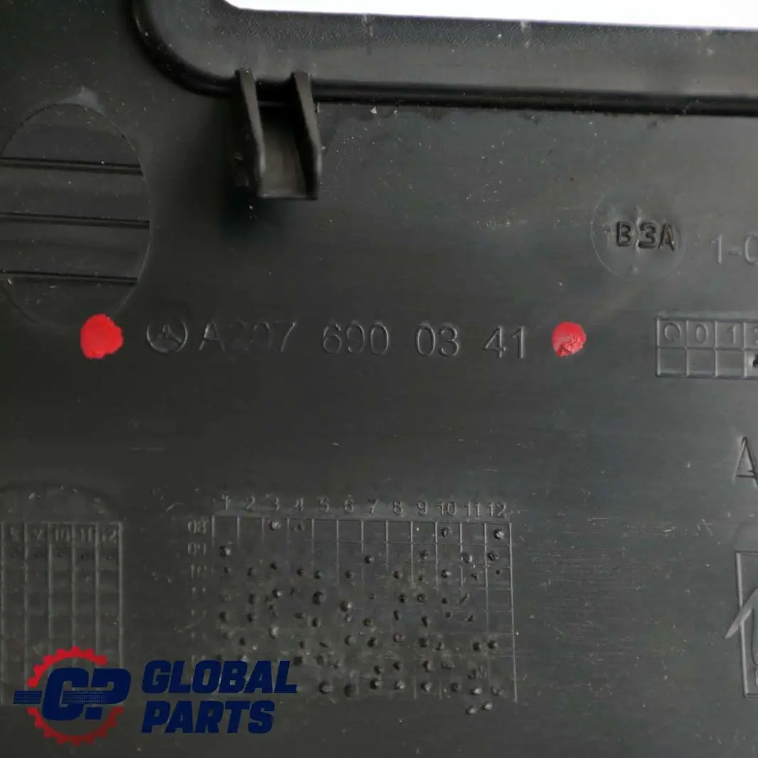  Mercedes-Benz E A207 Boot Trunk Tailgate Lock Cover Trim Panel - SKU A2076900341-1 - Part number A2076900341