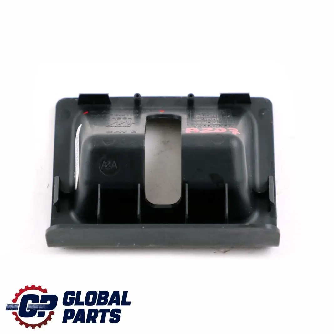 Mercedes-Benz E A207 Convertible Trunk Boot Tailgate Lock Cover to with Part number A2076900341 Mercedes-Benz E A207 Convertible Trunk Boot Tailgate Lock Cover - SKU A2076900341 - Part number A2076900341