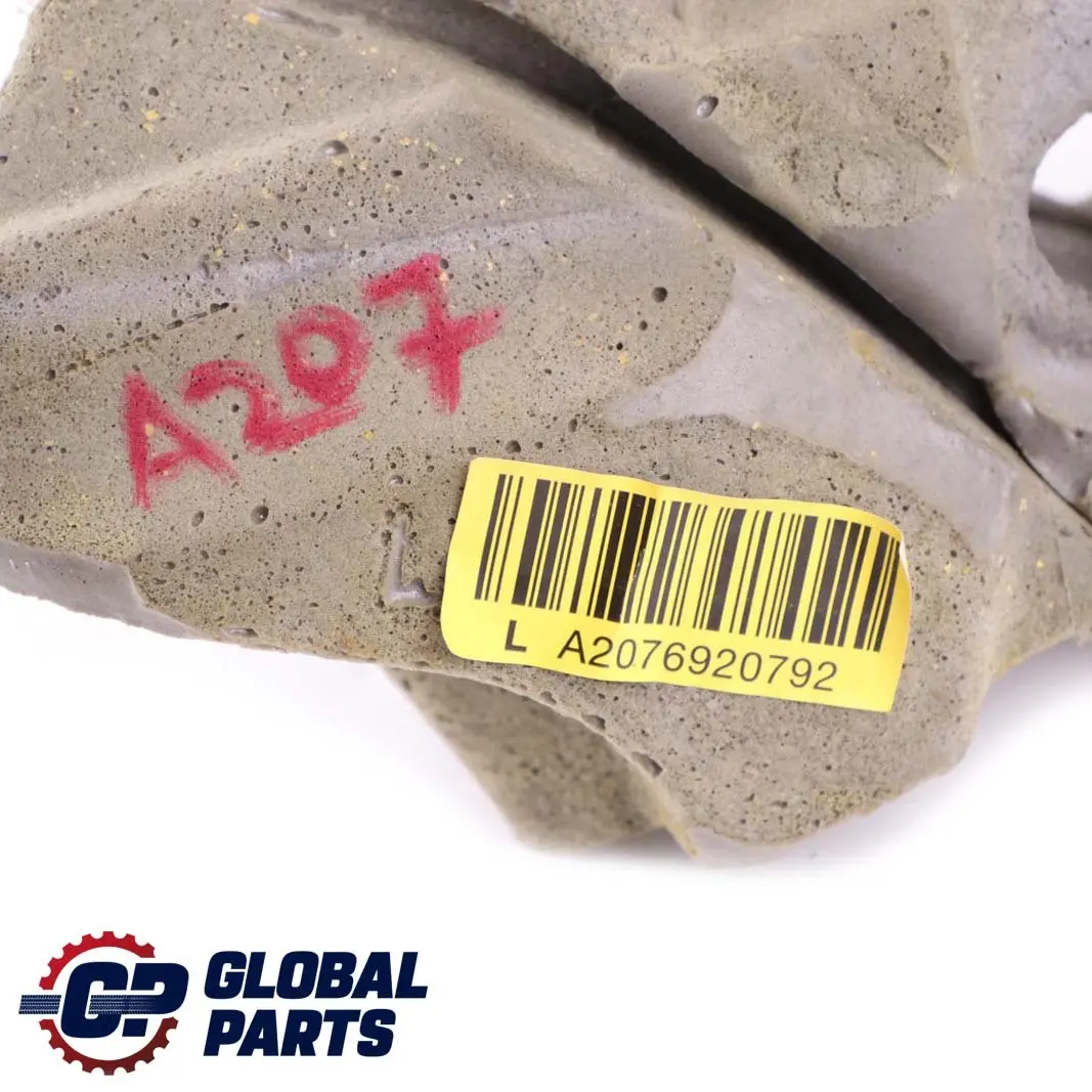 Mercedes-Benz E-Class W207 Cabrio A207 Front Left N/S Leg Room Insulation Foam to with Part number A2076920792 Mercedes-Benz E-Class W207 Cabrio A207 Front Left N/S Leg Room Insulation Foam - SKU A2076920792 - Part number A2076920792