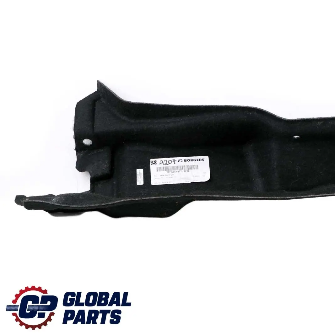 Mercedes W207 Cabrio Copertura Pannello Trasversale Bagagliaio - SKU A2076940177 - Numero di parte A2076940177