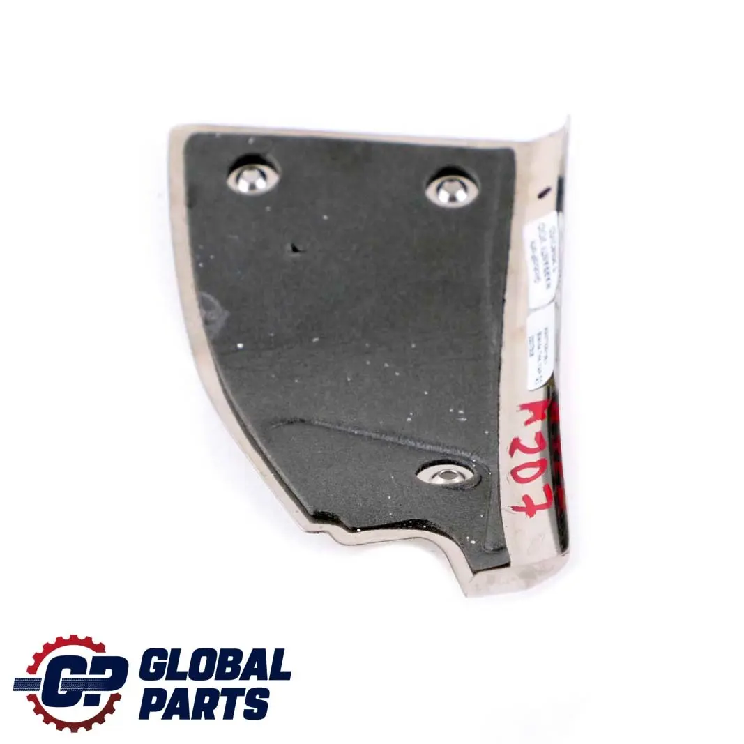 Mercedes W207 Izquierda puerta cubierta borde embellecedor cromado - SKU A2077220128 - Número de pieza A2077220128