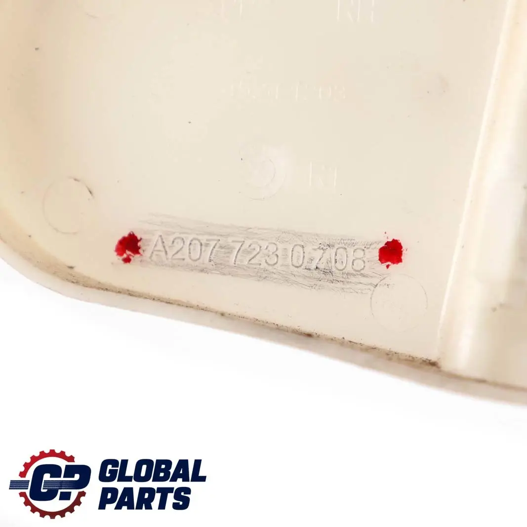 W207 A207 C207 Right Door Lock Cover to Mercedes with Part number A2077230708 Mercedes W207 A207 C207 Right Door Lock Cover - SKU A2077230708 - Part number A2077230708