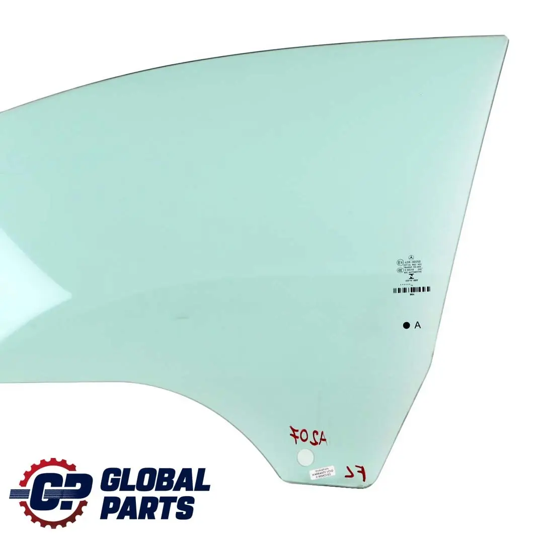  Mercedes-Benz E-Class W207 Cabrio A207 Front Door Left N/S Window Glass AS2 - SKU A2077250300 - Part number A2077250300