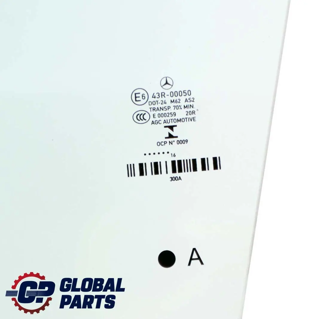 Mercedes-Benz Clase E W207 Cabrio A207 Puerta Delantera Izquierda Cristal AS2 para con número de pieza A2077250300 Mercedes-Benz Clase E W207 Cabrio A207 Puerta Delantera Izquierda Cristal AS2 - SKU A2077250300 - Número de pieza A2077250300