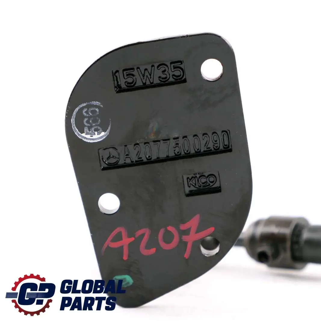 W207 Cabrio Right O/S Folding Top Roof Lever to Mercedes A207 with Part number A2077500290 Mercedes A207 W207 Cabrio Right O/S Folding Top Roof Lever - SKU A2077500290 - Part number A2077500290