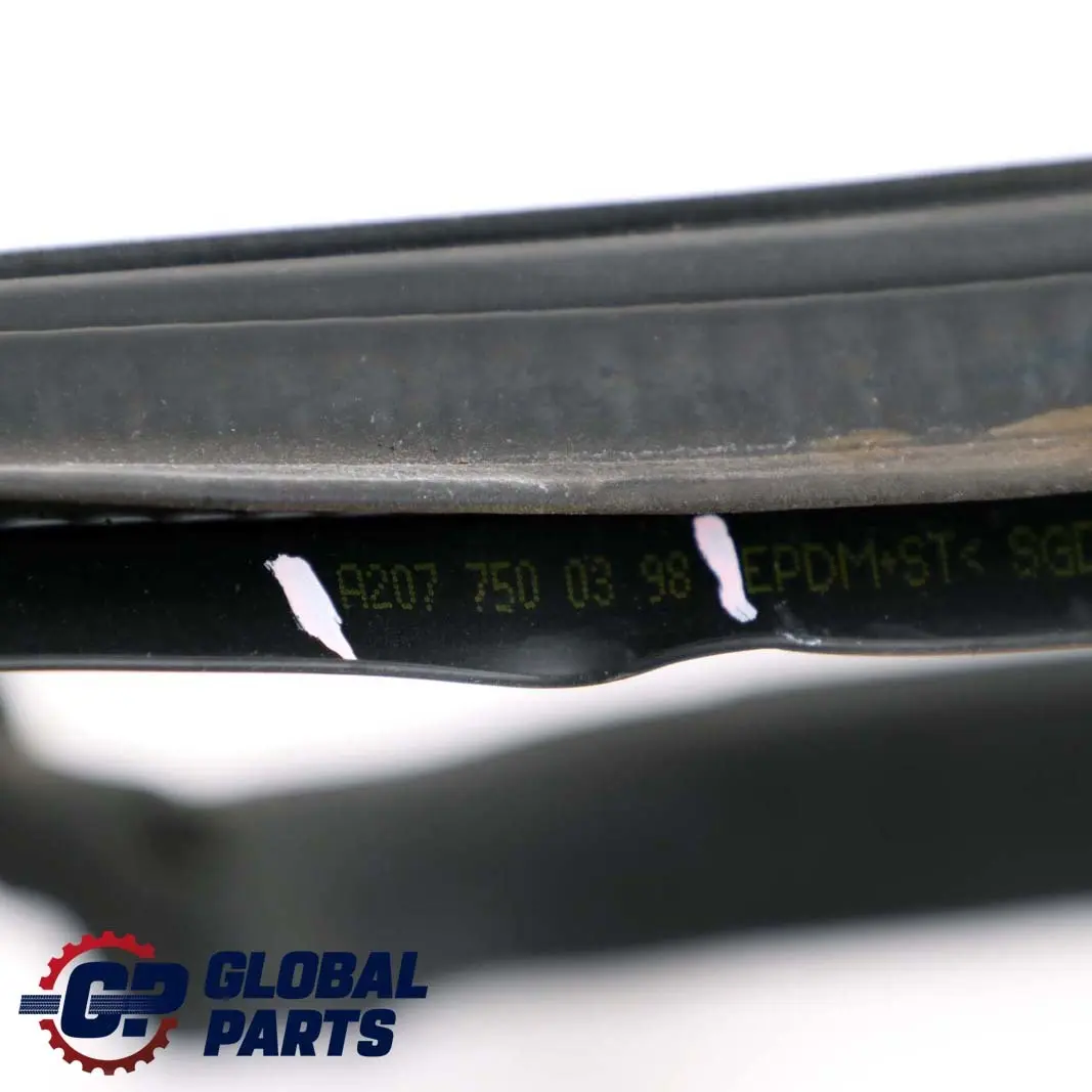 Mercedes-Benz A207 W207 Convertible Soft Folding Top Sealing Seal to with Part number A2077500398 Mercedes-Benz A207 W207 Convertible Soft Folding Top Sealing Seal - SKU A2077500398 - Part number A2077500398