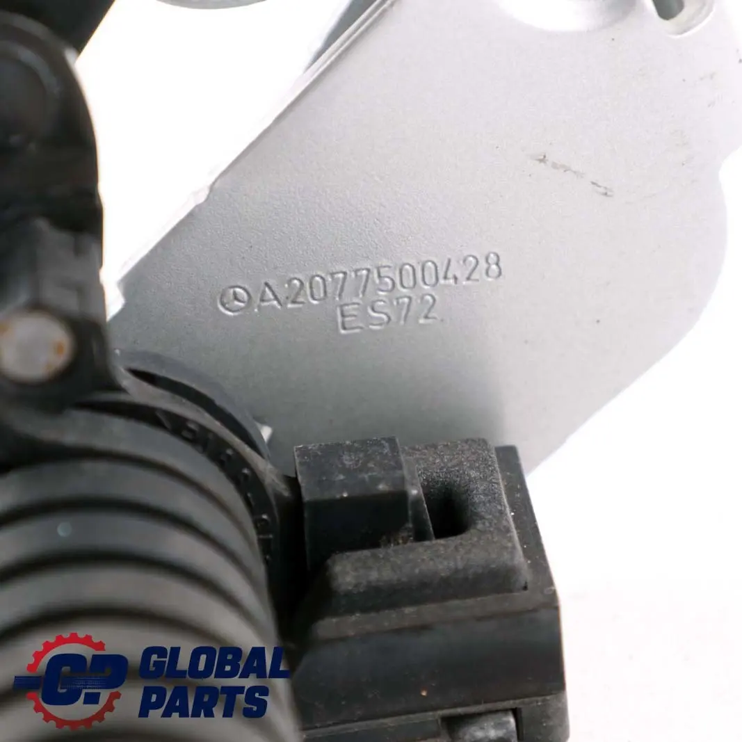 Trunk Lid Tailgate Hinge Right O/S Iridium Silver - 775 to Mercedes A207 Rear with Part number A2077501028 Mercedes A207 Rear Trunk Lid Tailgate Hinge Right O/S Iridium Silver - 775 - SKU A2077501028-IRS - Part number A2077501028