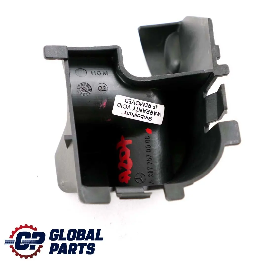  Mercedes-Benz E C207 Trunk Boot Lid Tailgate Latch Lock Cover Trim - SKU A2077570008 - Part number A2077570008