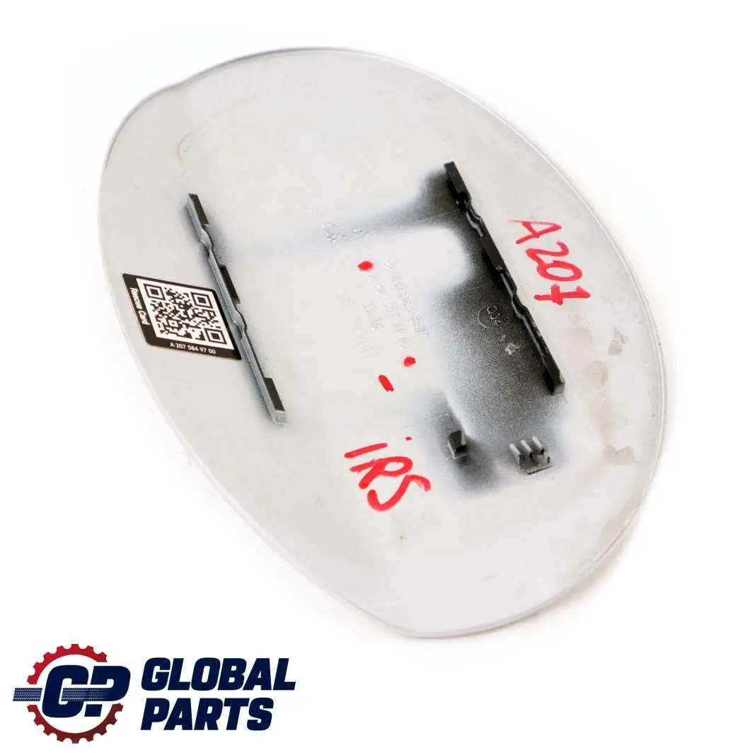  Mercedes-Benz E-Class W207 Fuel Filler Flap Cover Iridium Silver Metallic - 775 - SKU A2077570106 - Part number A2077570106