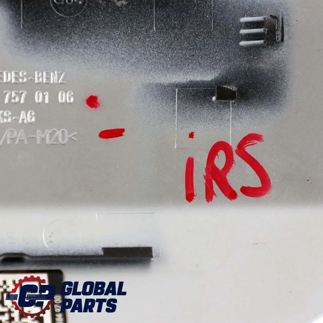  Mercedes-Benz E-Class W207 Fuel Filler Flap Cover Iridium Silver Metallic - 775 - SKU A2077570106 - Part number A2077570106