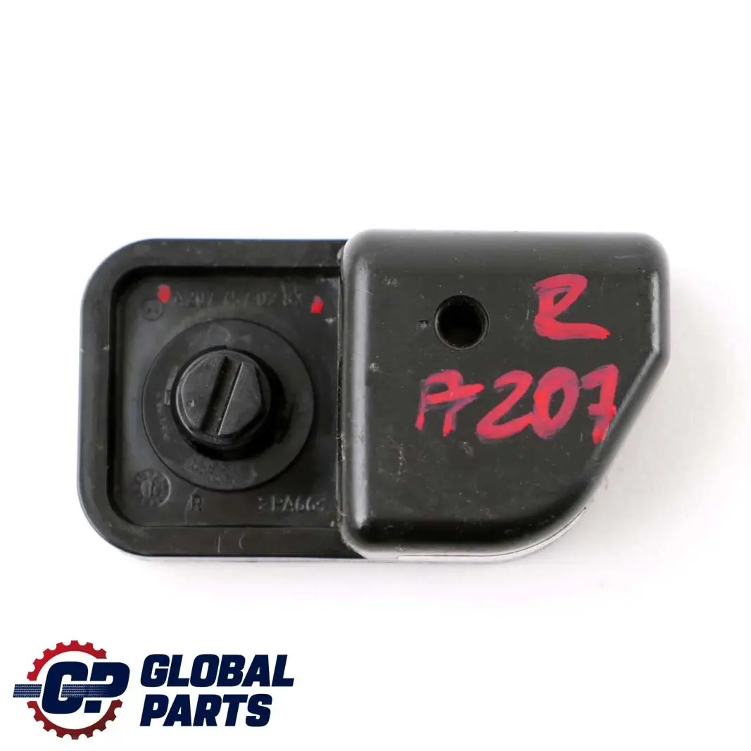 Mercedes-Benz A207 W207 Cabrio Rear Right O/S Folding Top Support Holder Bracket to with Part number A2077570282 Mercedes-Benz A207 W207 Cabrio Rear Right O/S Folding Top Support Holder Bracket - SKU A2077570282 - Part number A2077570282