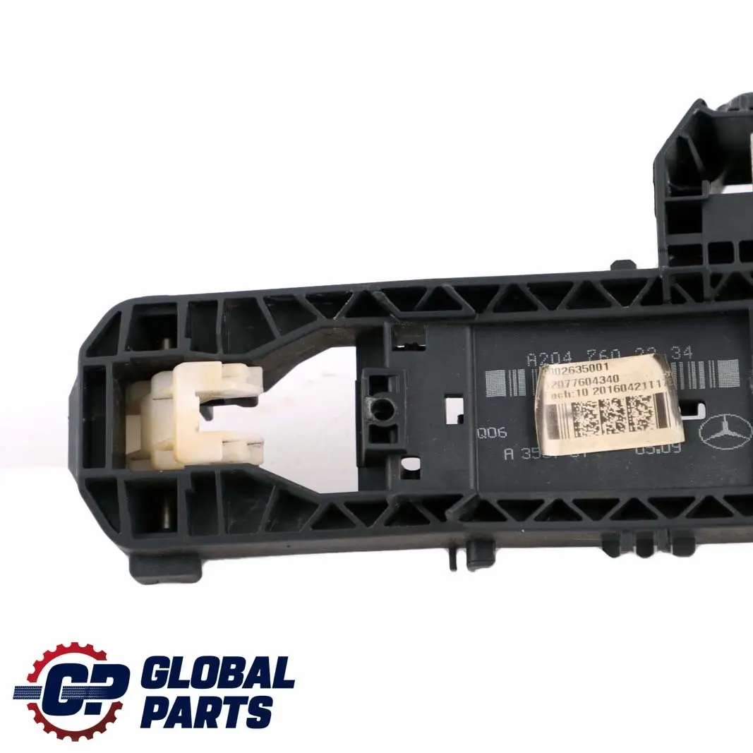 Mercedes-Benz E-Class W207 Front Right Door O/S Handle Bracket Bearing Clamp to with Part number A2077604340 Mercedes-Benz E-Class W207 Front Right Door O/S Handle Bracket Bearing Clamp - SKU A2077604340 - Part number A2077604340
