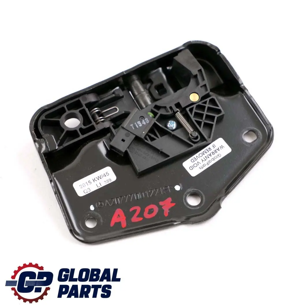 Mercedes-Benz E-Class W207 A207 Left N/S Top Roof Catch Lock to with Part number A2077700122 Mercedes-Benz E-Class W207 A207 Left N/S Top Roof Catch Lock - SKU A2077700122 - Part number A2077700122