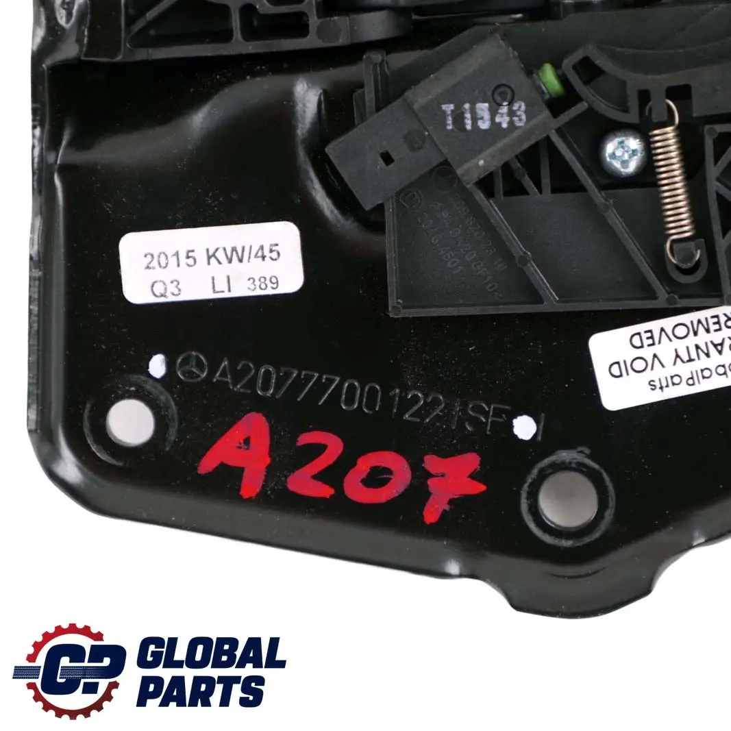 Mercedes W207 A207 Serrure de toit gauche - SKU A2077700122 - Numéro de pièce A2077700122