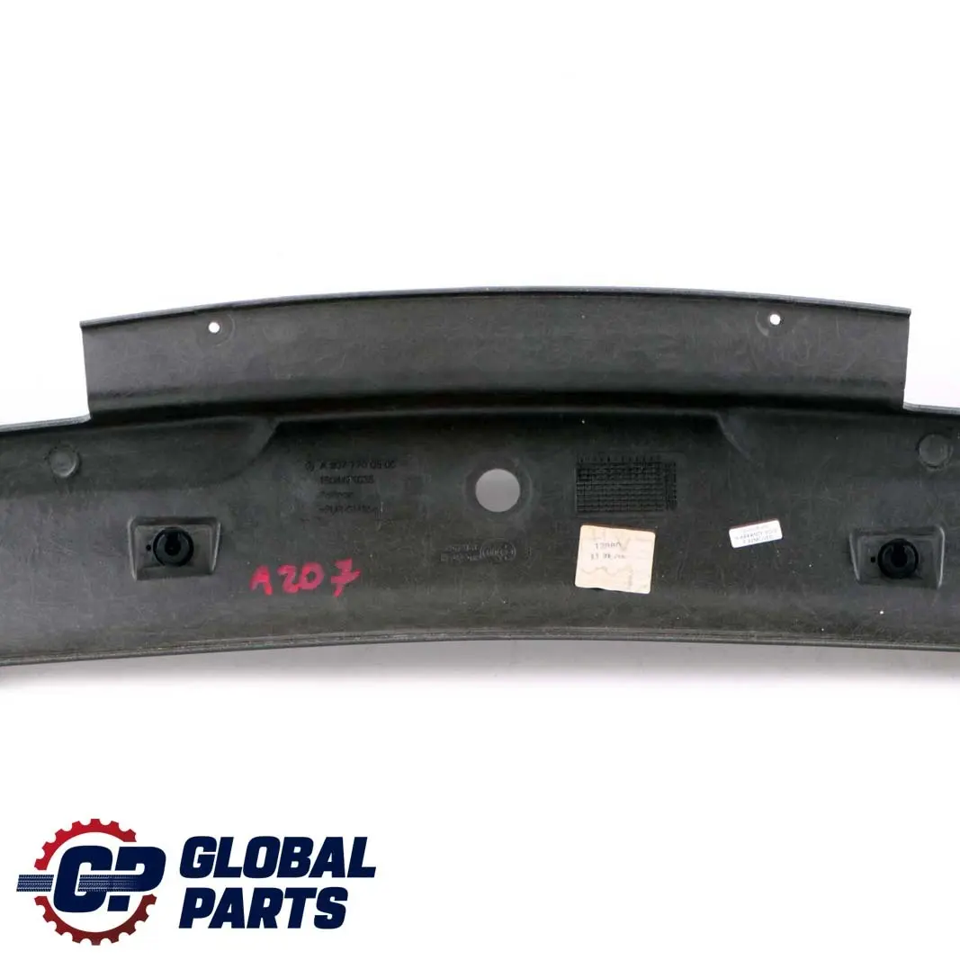Mercedes-Benz W207 A207 Convertible Trim Bow Cover Panel Roof Top to with Part number A2077700500 Mercedes-Benz W207 A207 Convertible Trim Bow Cover Panel Roof Top - SKU A2077700500 - Part number A2077700500