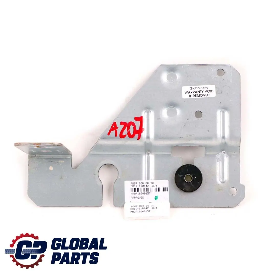 Mercedes-Benz A207 W207 Hydraulic Folding Top Pump Holder Bracket A2078000030 to with Part number A2078000048 Mercedes-Benz A207 W207 Hydraulic Folding Top Pump Holder Bracket A2078000030 - SKU A2078000048-1 - Part number A2078000048