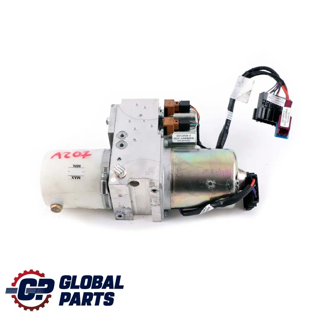 Mercedes A207 W207 Unità idraulica tetto pompa motore pieghevole Top A2078000030 - SKU A2078000048 - Numero di parte A2078000048
