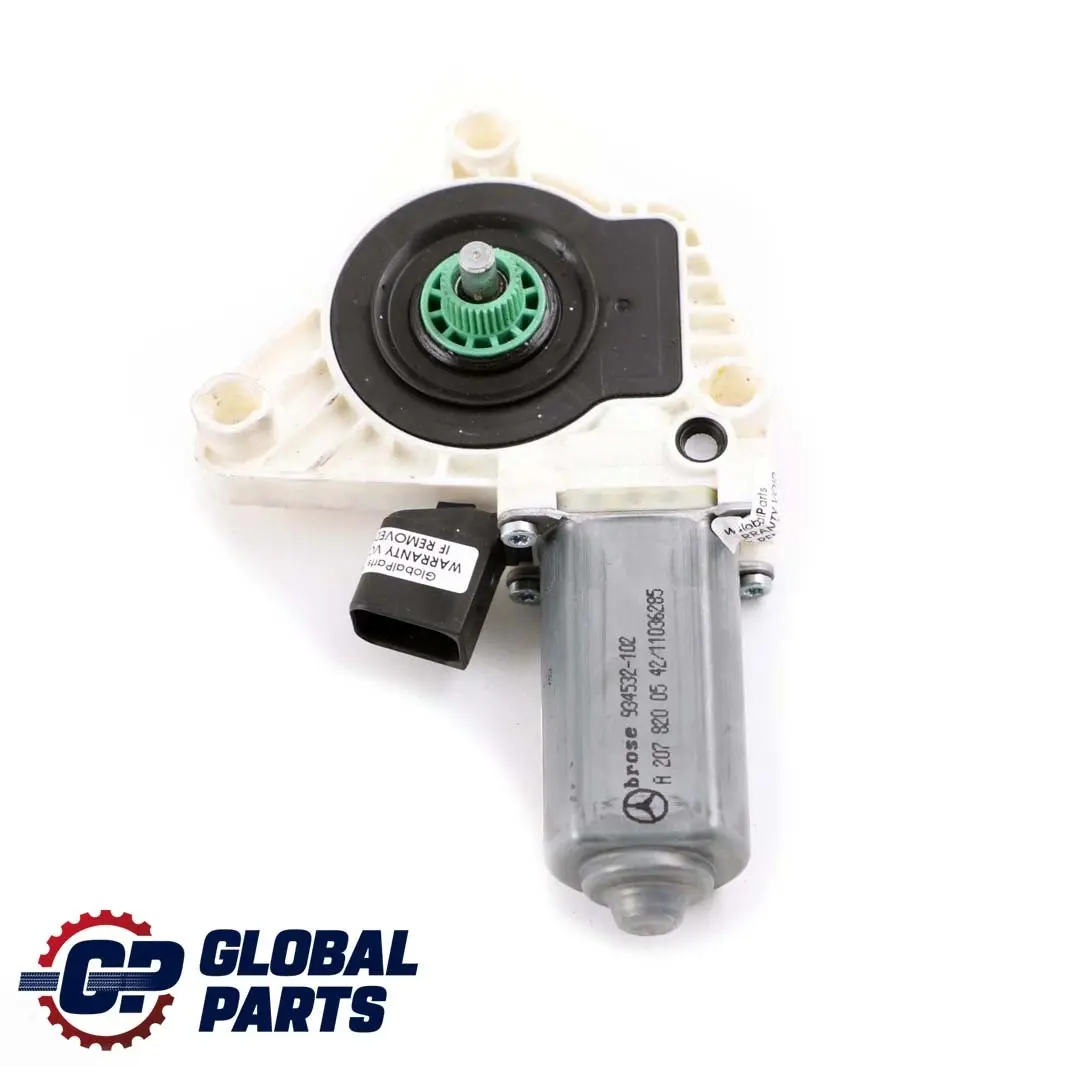 Mercedes A207 W218 Left N/S Door Window Regulator Lifter Motor - SKU A2078200542 - Part number A2078200542