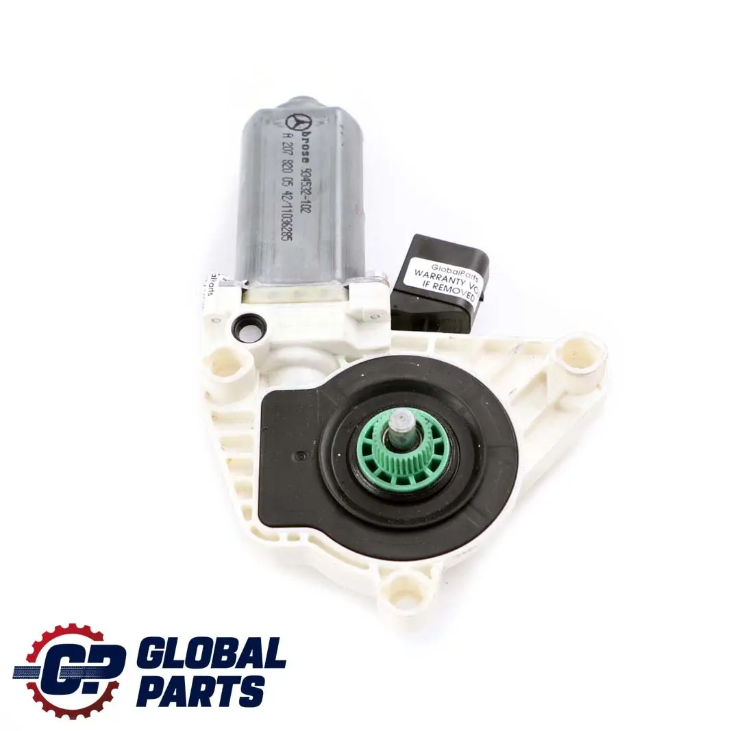 Mercedes A207 W218 Left N/S Door Window Regulator Lifter Motor - SKU A2078200542 - Part number A2078200542