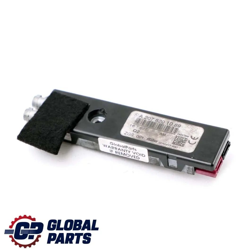 W207 A207 Radio Antena Antena Amplificador Módulo Unidad para Mercedes con número de pieza A2078201089 Mercedes W207 A207 Radio Antena Antena Amplificador Módulo Unidad - SKU A2078201089 - Número de pieza A2078201089