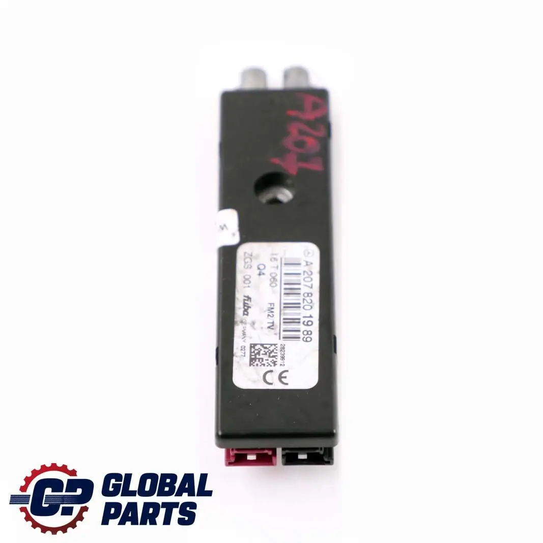 Mercedes-Benz W207 A207 Radio Aerial Antenna Amplifier Module Unit to with Part number A2078201989 Mercedes-Benz W207 A207 Radio Aerial Antenna Amplifier Module Unit - SKU A2078201989 - Part number A2078201989