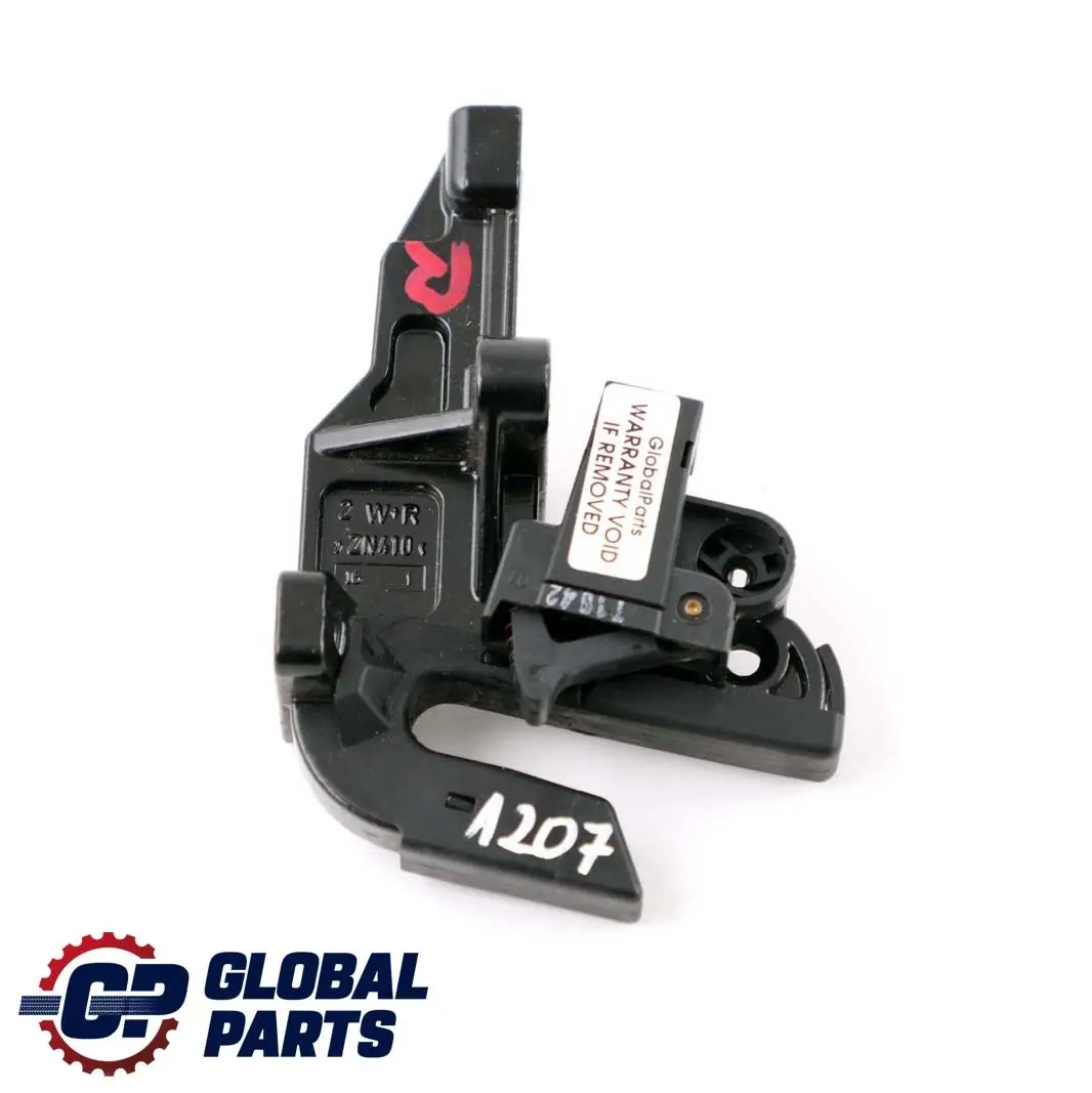 Mercedes-Benz A207 W207 Cabrio Folding Top Roof Lock Latch Switch Right O/S to with Part number A2078207910 Mercedes-Benz A207 W207 Cabrio Folding Top Roof Lock Latch Switch Right O/S - SKU A2078207910-1 - Part number A2078207910