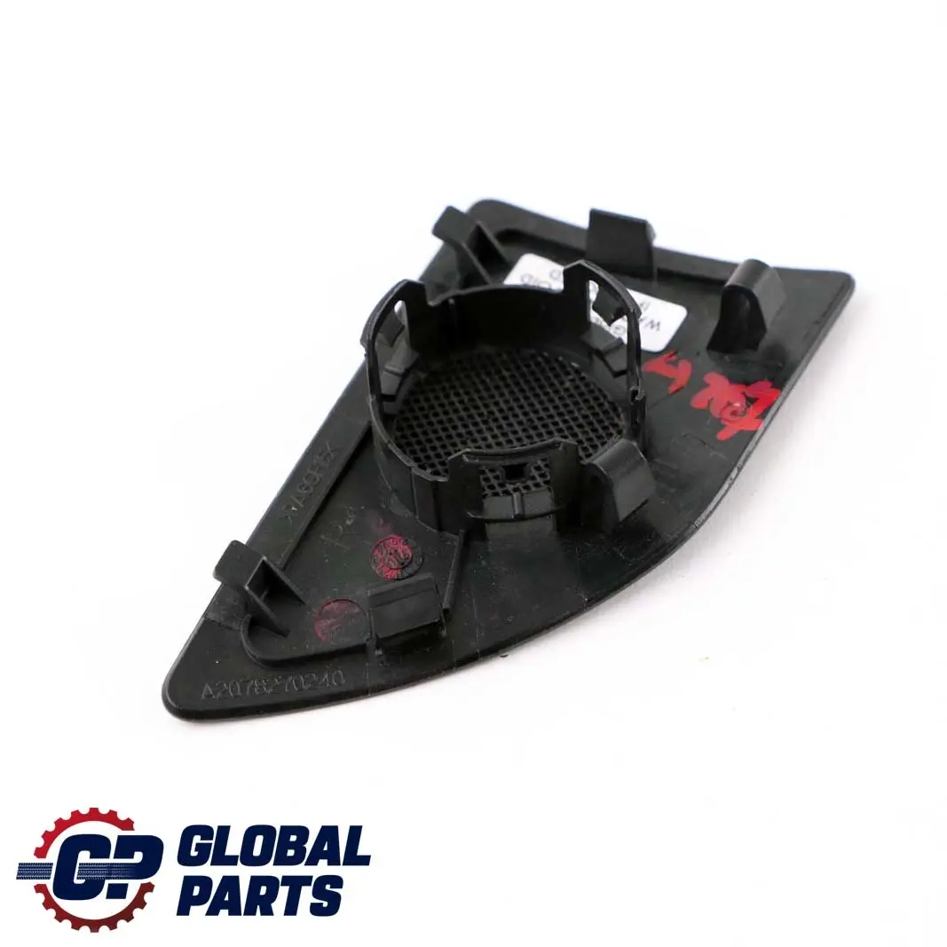 Mercedes W207 Altavoz trasero derecho Tapa del tweeter Panel lateral - SKU A2078270240 - Número de pieza A2078270240