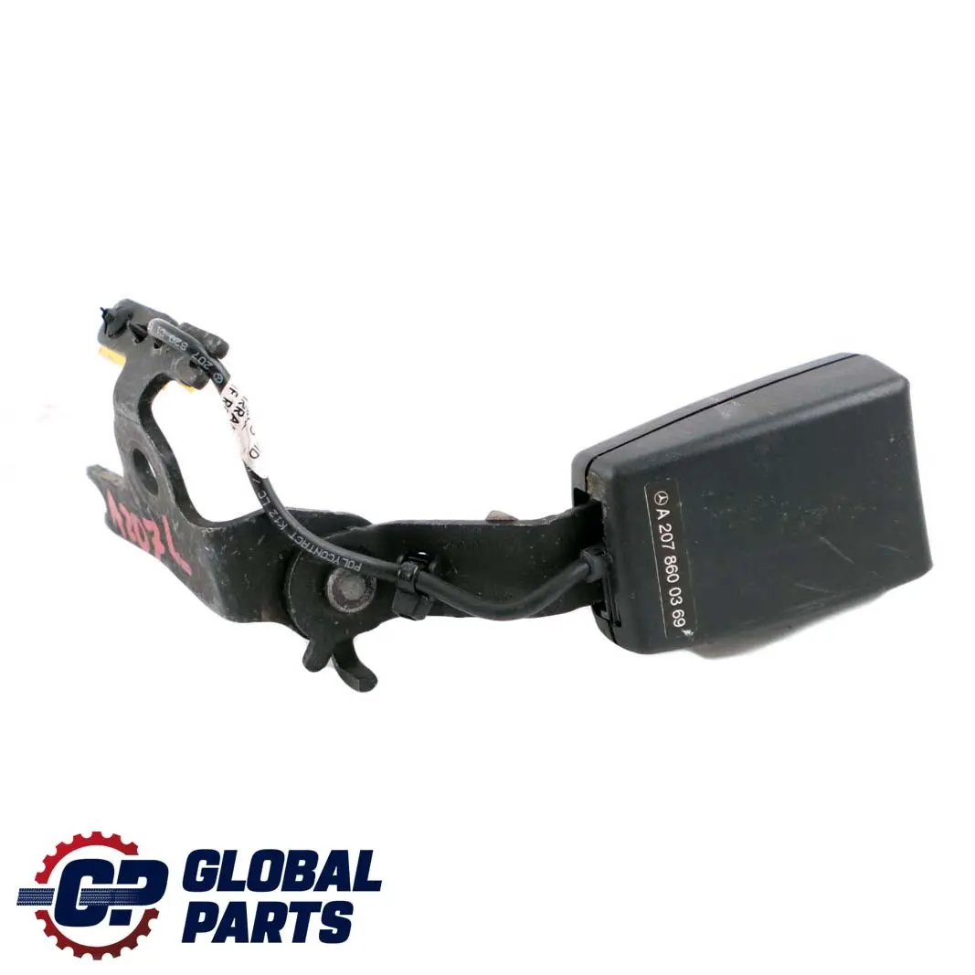 Gurtschloss Gurtstraffer Hinten Links für Mercedes A207 mit Teilenummer A2078600369 Mercedes A207 Gurtschloss Gurtstraffer Hinten Links - SKU A2078600369 - Teilenummer A2078600369