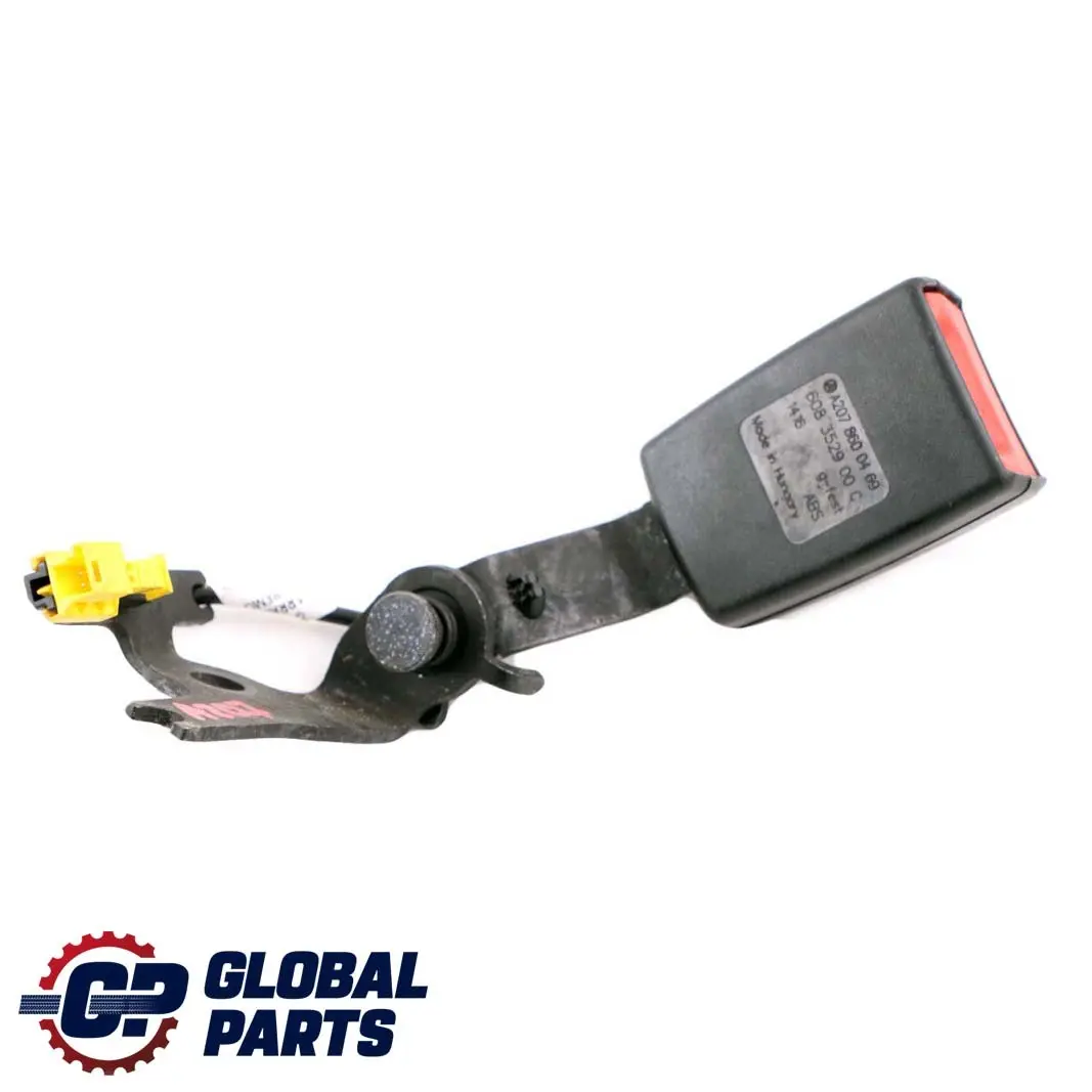 Mercedes-Benz W207 A207 Rear Right O/S Seat Belt Buckle Tensioner to with Part number A2078600469 Mercedes-Benz W207 A207 Rear Right O/S Seat Belt Buckle Tensioner - SKU A2078600469 - Part number A2078600469