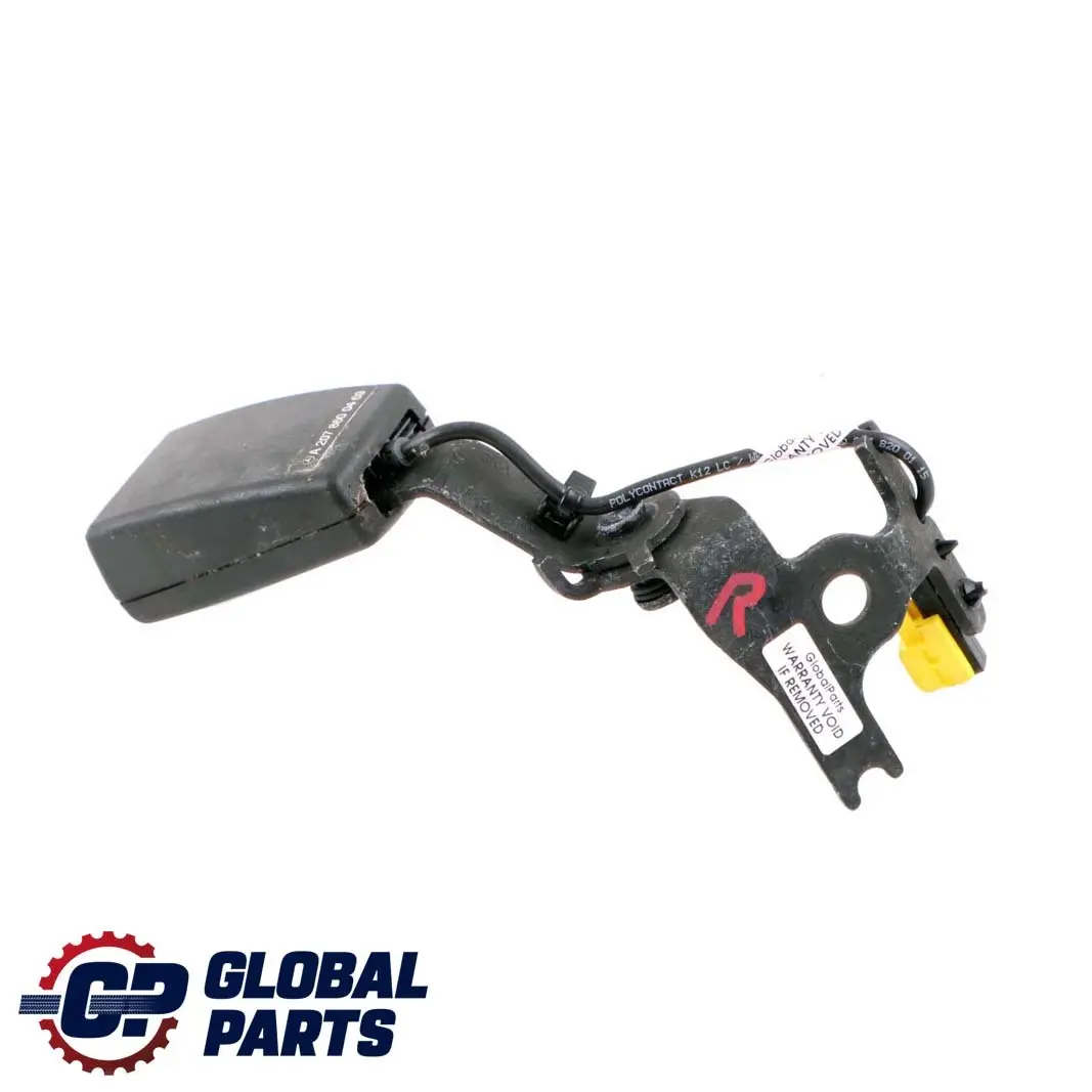 Mercedes W207 A207 Tenditore fibbia cintura sicurezza posteriore destra - SKU A2078600469 - Numero di parte A2078600469