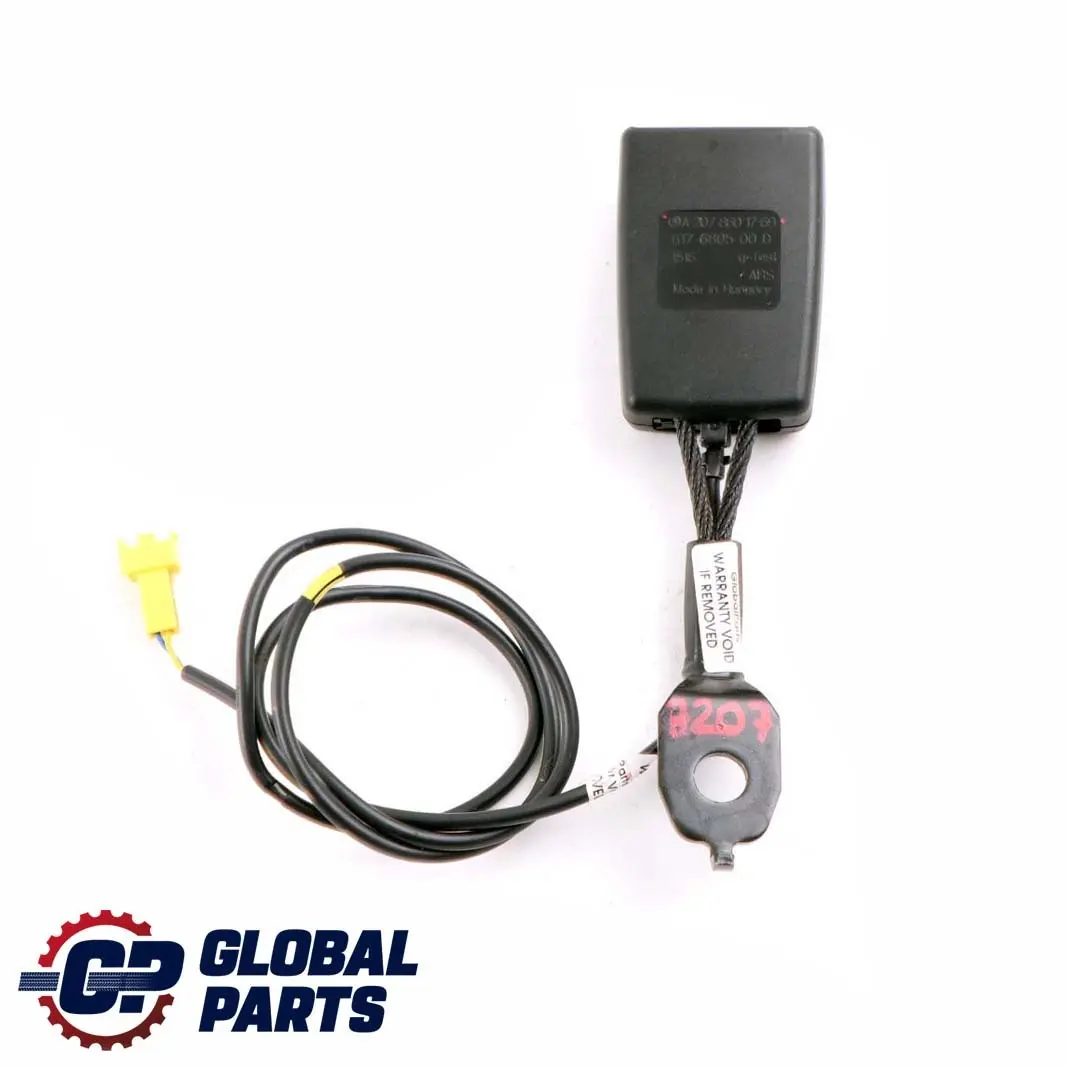 Tensor Hebilla Cinturón Seguridad Delantero Izquierdo para Mercedes C207 con número de pieza A2078601769 Mercedes C207 Tensor Hebilla Cinturón Seguridad Delantero Izquierdo - SKU A2078601769 - Número de pieza A2078601769