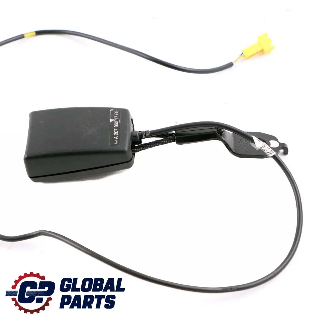 Front Left N/S Seat Belt Buckle Tensioner to Mercedes C207 with Part number A2078601769 Mercedes C207 Front Left N/S Seat Belt Buckle Tensioner - SKU A2078601769 - Part number A2078601769