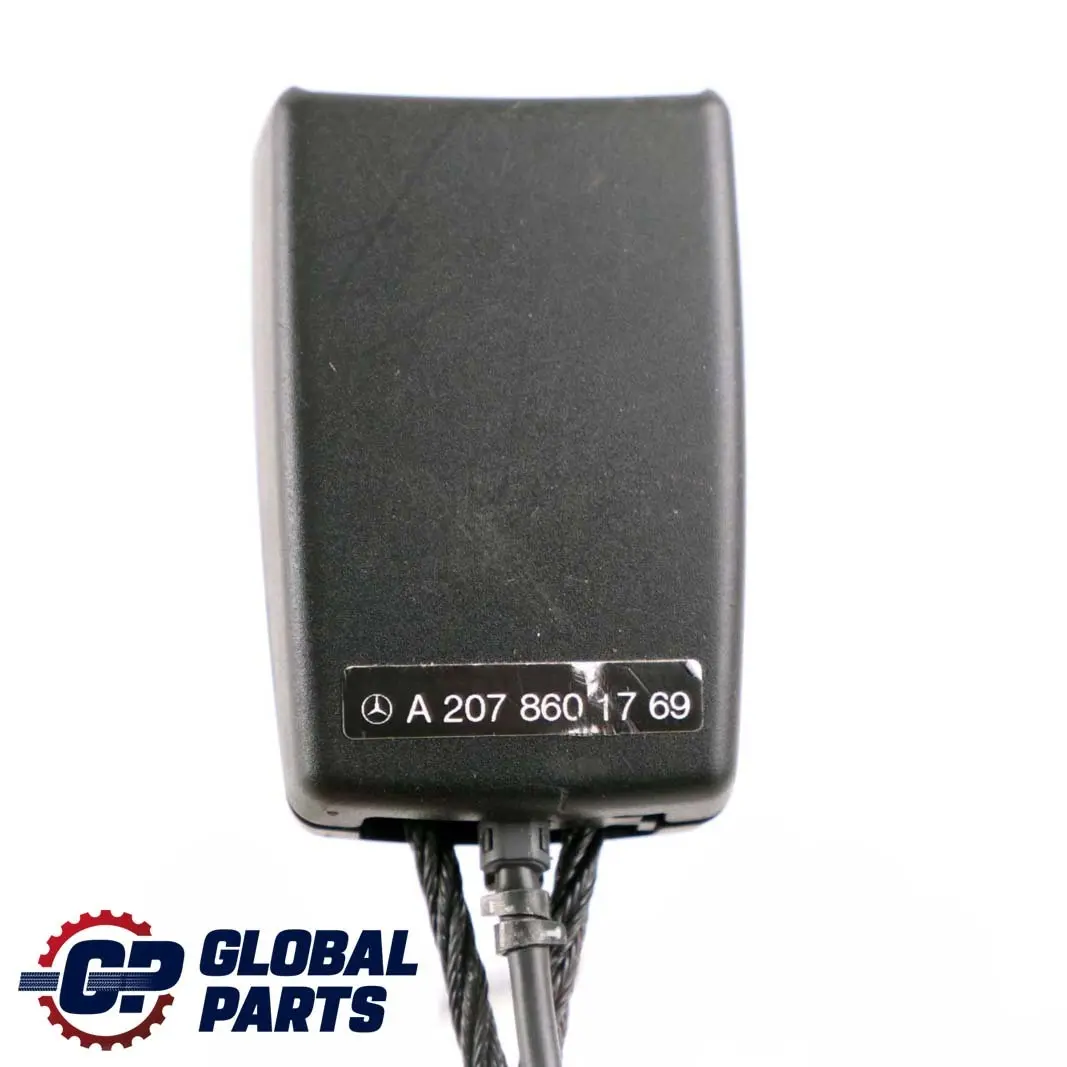 Tensor Hebilla Cinturón Seguridad Delantero Izquierdo para Mercedes C207 con número de pieza A2078601769 Mercedes C207 Tensor Hebilla Cinturón Seguridad Delantero Izquierdo - SKU A2078601769 - Número de pieza A2078601769