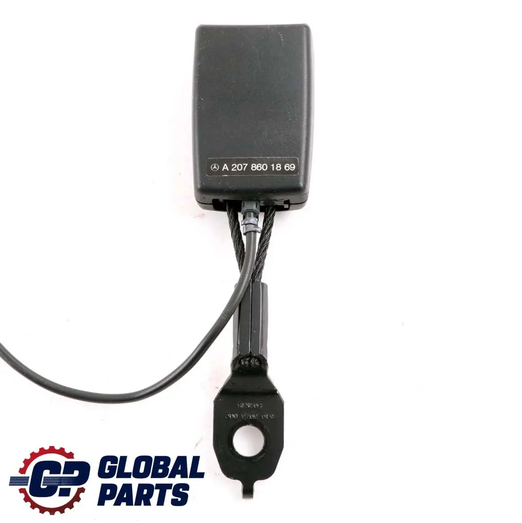W207 Tensor hebilla cinturón seguridad delantero derecho para Mercedes W204 con número de pieza A2078601869 Mercedes W204 W207 Tensor hebilla cinturón seguridad delantero derecho - SKU A2078601869 - Número de pieza A2078601869