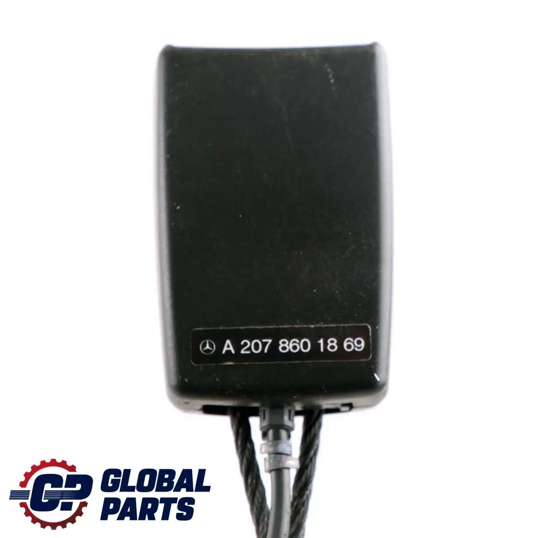 W207 Tensor hebilla cinturón seguridad delantero derecho para Mercedes W204 con número de pieza A2078601869 Mercedes W204 W207 Tensor hebilla cinturón seguridad delantero derecho - SKU A2078601869 - Número de pieza A2078601869