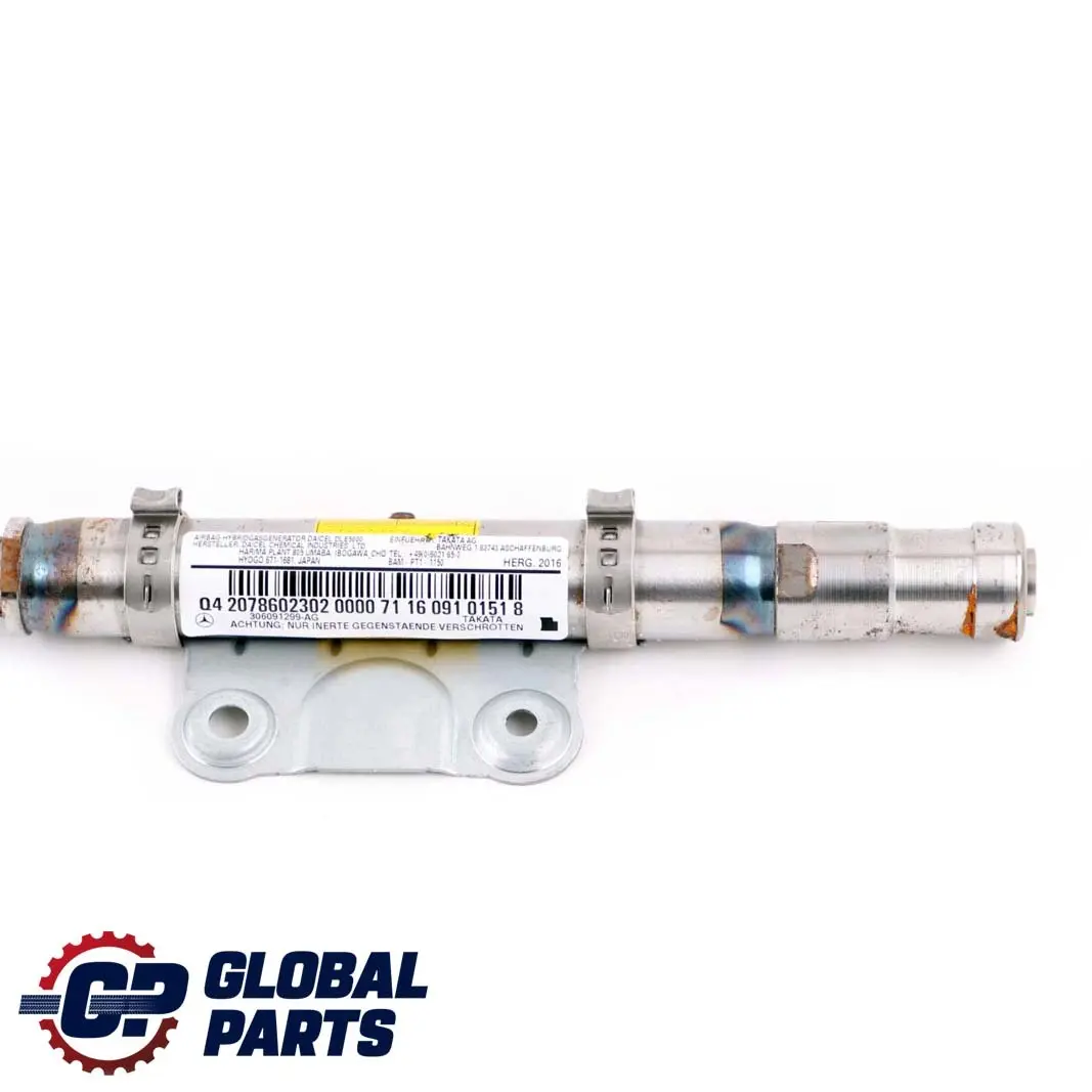 Mercedes-Benz A207 W207 Airbag per la testa a tendina sinistra per con numero di parte A2078602302 Mercedes-Benz A207 W207 Airbag per la testa a tendina sinistra - SKU A2078602302 - Numero di parte A2078602302