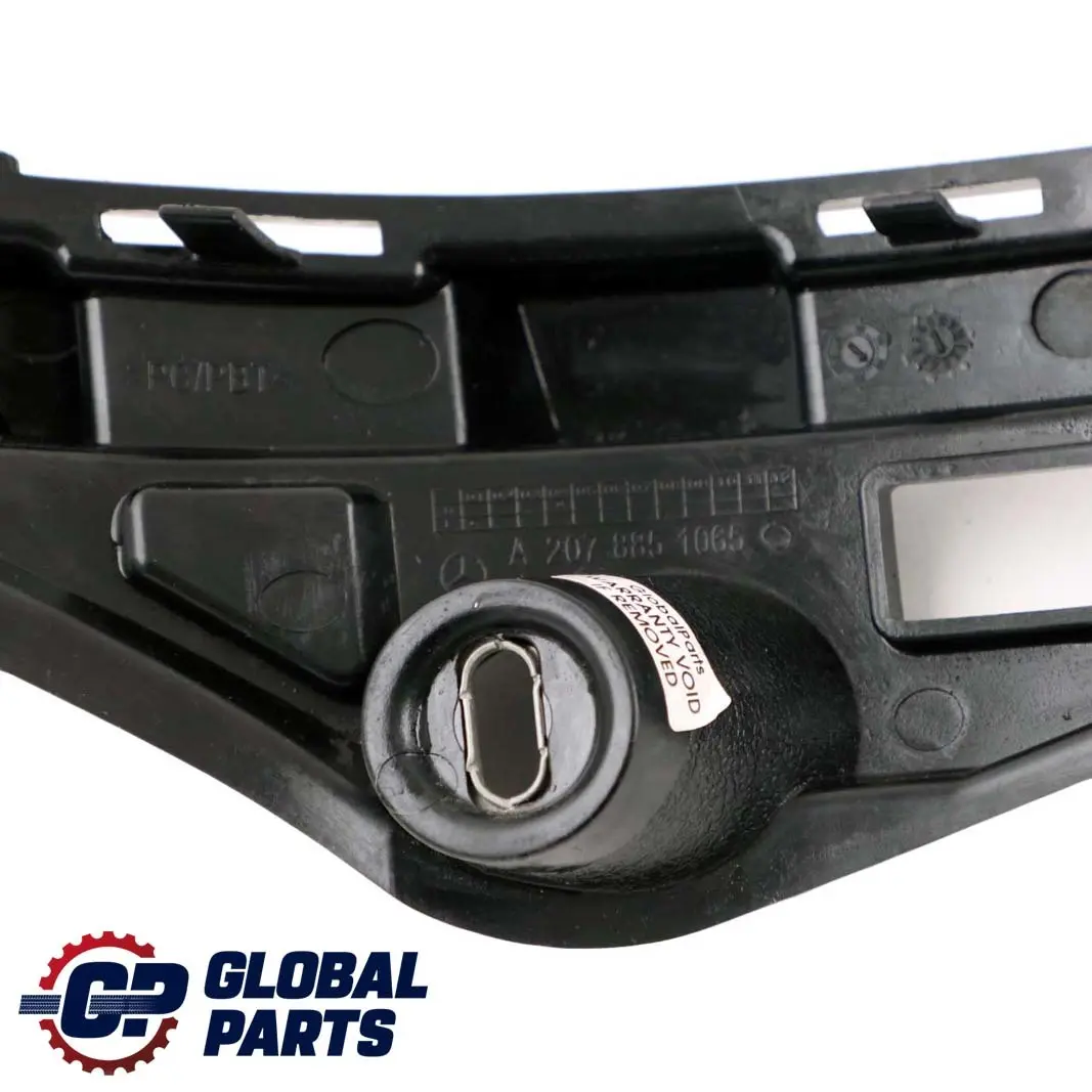 Mercedes-Benz W207 A207 Rear Bumper Right O/S Holder Bracket Guide A2078851065 to with Part number A2078800403 Mercedes-Benz W207 A207 Rear Bumper Right O/S Holder Bracket Guide A2078851065 - SKU A2078800403 - Part number A2078800403