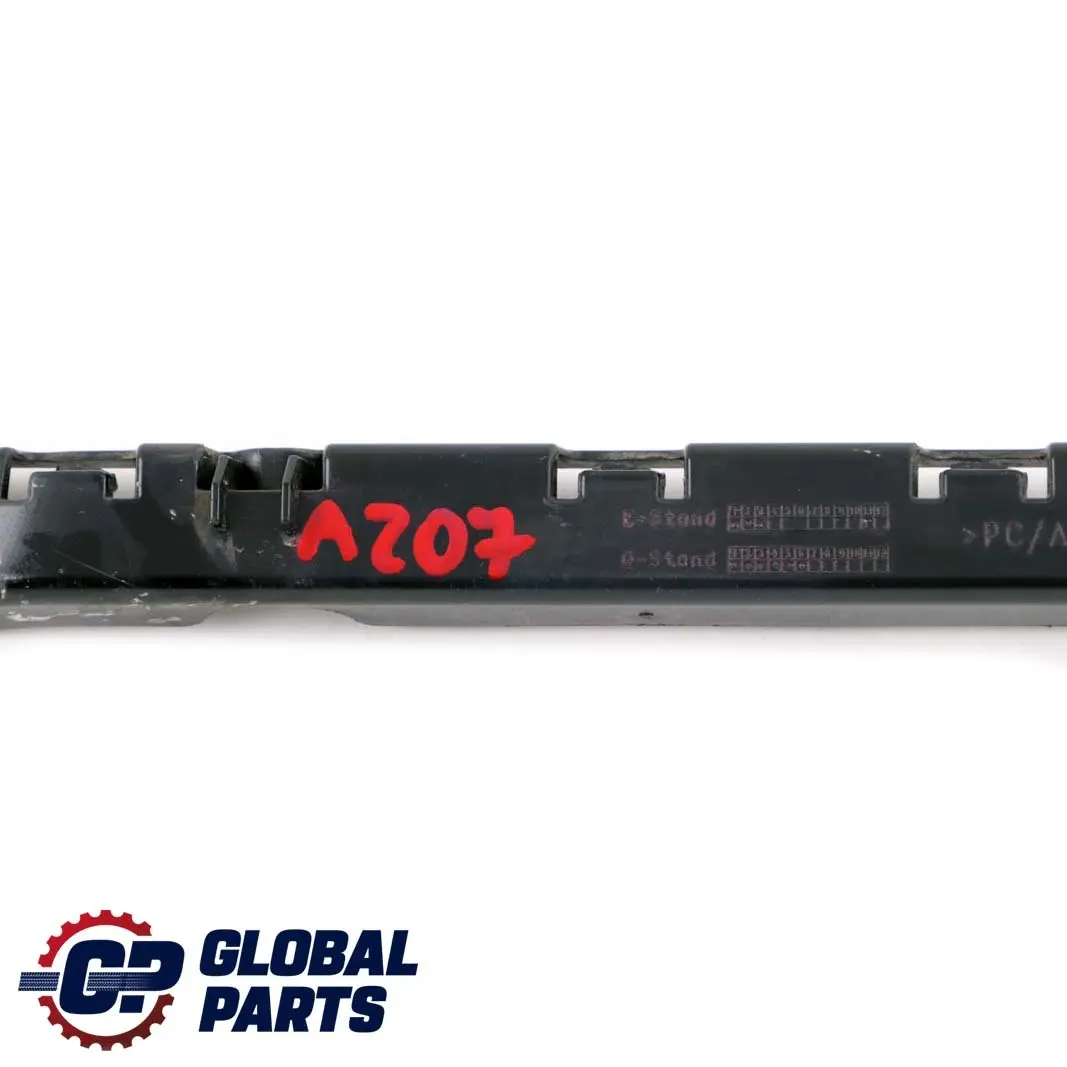 Mercedes W207 Moldura montaje soporte parachoques trasero superior izquierdo - SKU A2078850721 - Número de pieza A2078850721