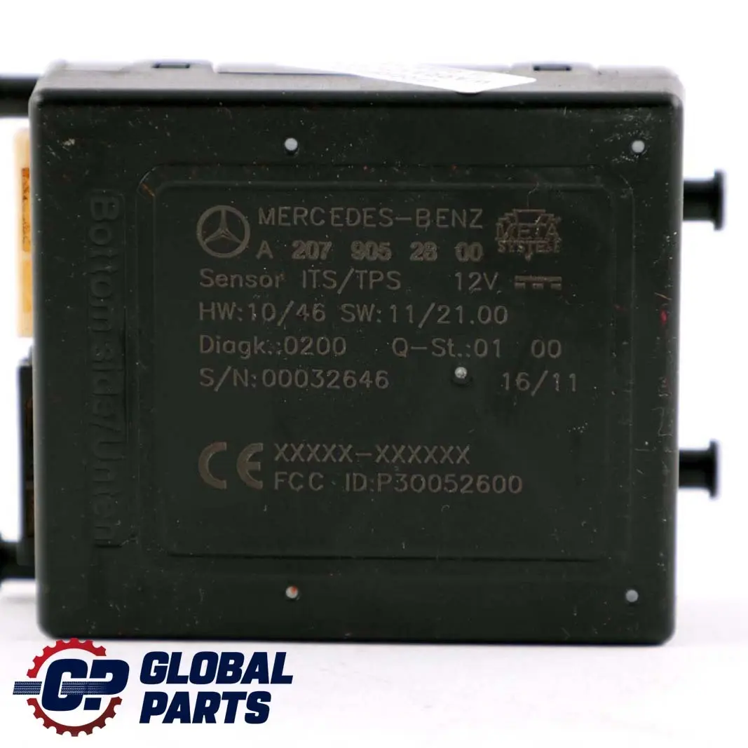  Mercedes-Benz E-Class W207 Cabrio A207 Anti Theft Alarm Module Control Unit ECU - SKU A2079052800 - Part number A2079052800