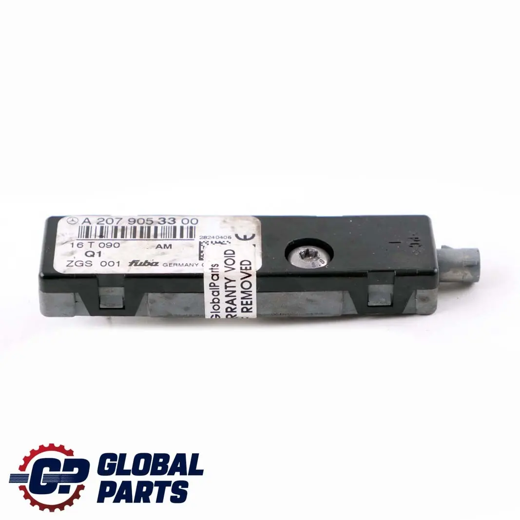 W207 Cabrio A207 Trasera Izquierda Radio Antena Amplificador para Mercedes con número de pieza A2079053300 Mercedes W207 Cabrio A207 Trasera Izquierda Radio Antena Amplificador - SKU A2079053300 - Número de pieza A2079053300