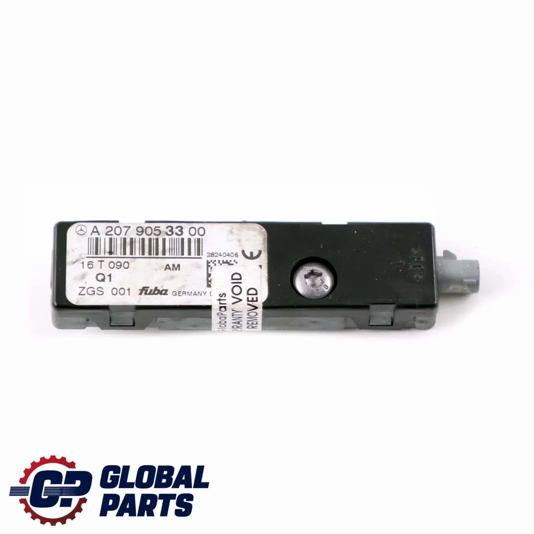 W207 Cabrio A207 Hinten Links Antennen Verstärker für Mercedes mit Teilenummer A2079053300 Mercedes W207 Cabrio A207 Hinten Links Antennen Verstärker - SKU A2079053300 - Teilenummer A2079053300