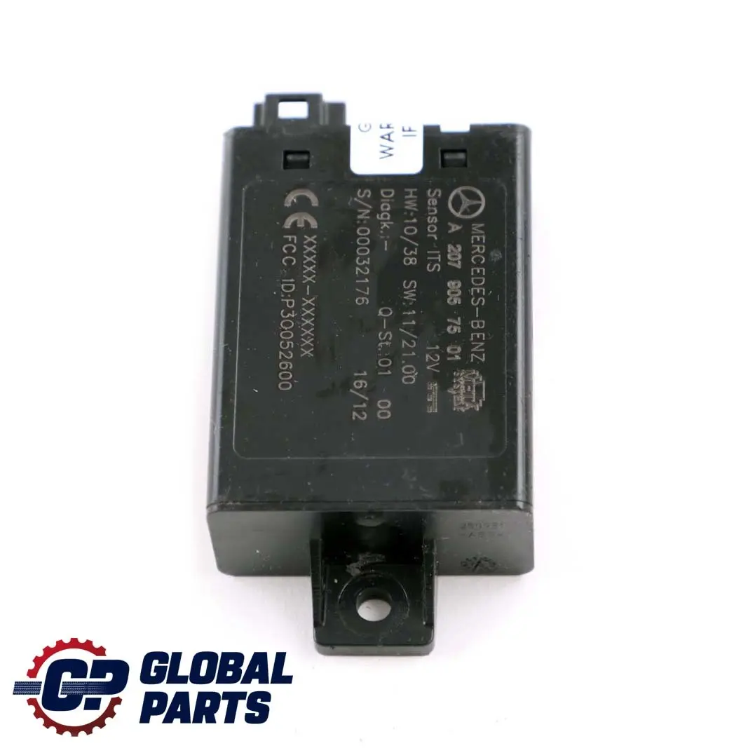 Mercedes Clase E W207 Cabrio A207 ITS Cámara Unidad de Control Módulo ECU - SKU A2079057501 - Número de pieza A2079057501