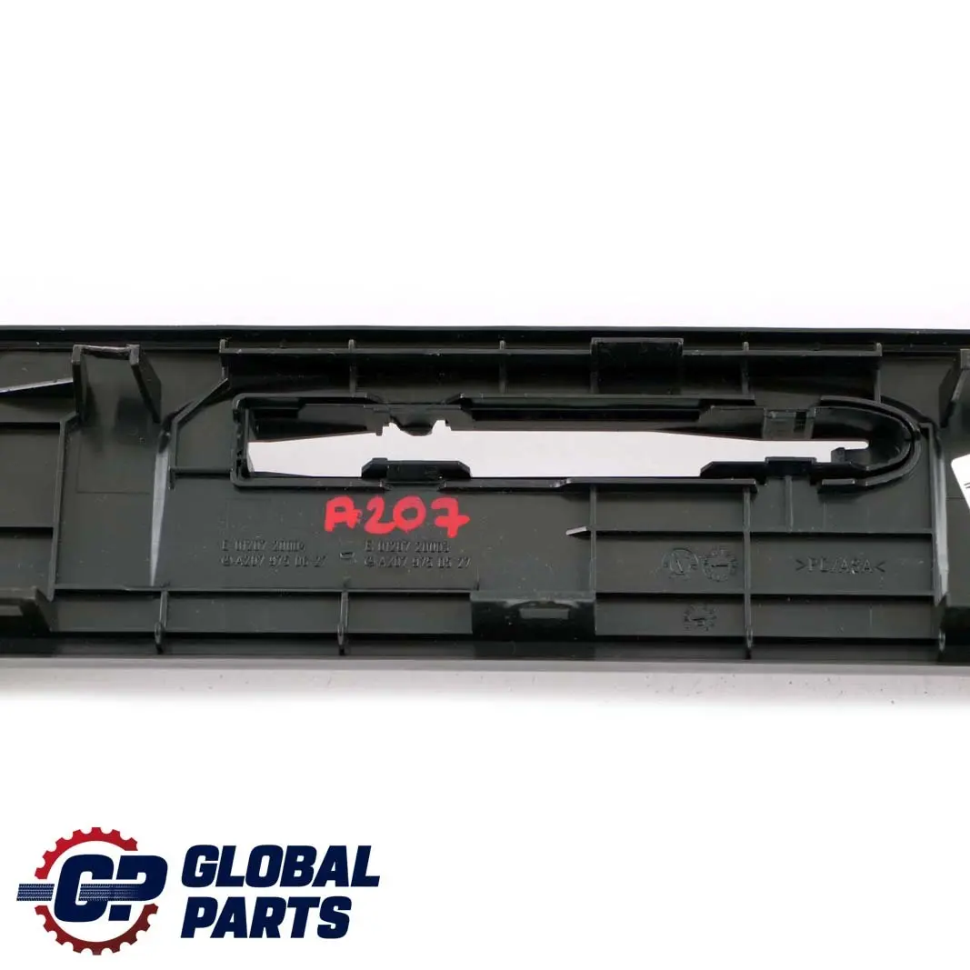  Mercedes-Benz E-Class A207 Rear Seat Bench Roll Bar Trim Cover - SKU A2079750527 - Part number A2079750527