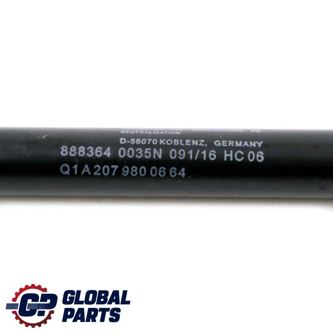 Mercedes-Benz E-Class W207 Cabrio A207 Boot Trunk Folding Top Roof Gas Spring to with Part number A2079800664 Mercedes-Benz E-Class W207 Cabrio A207 Boot Trunk Folding Top Roof Gas Spring - SKU A2079800664 - Part number A2079800664