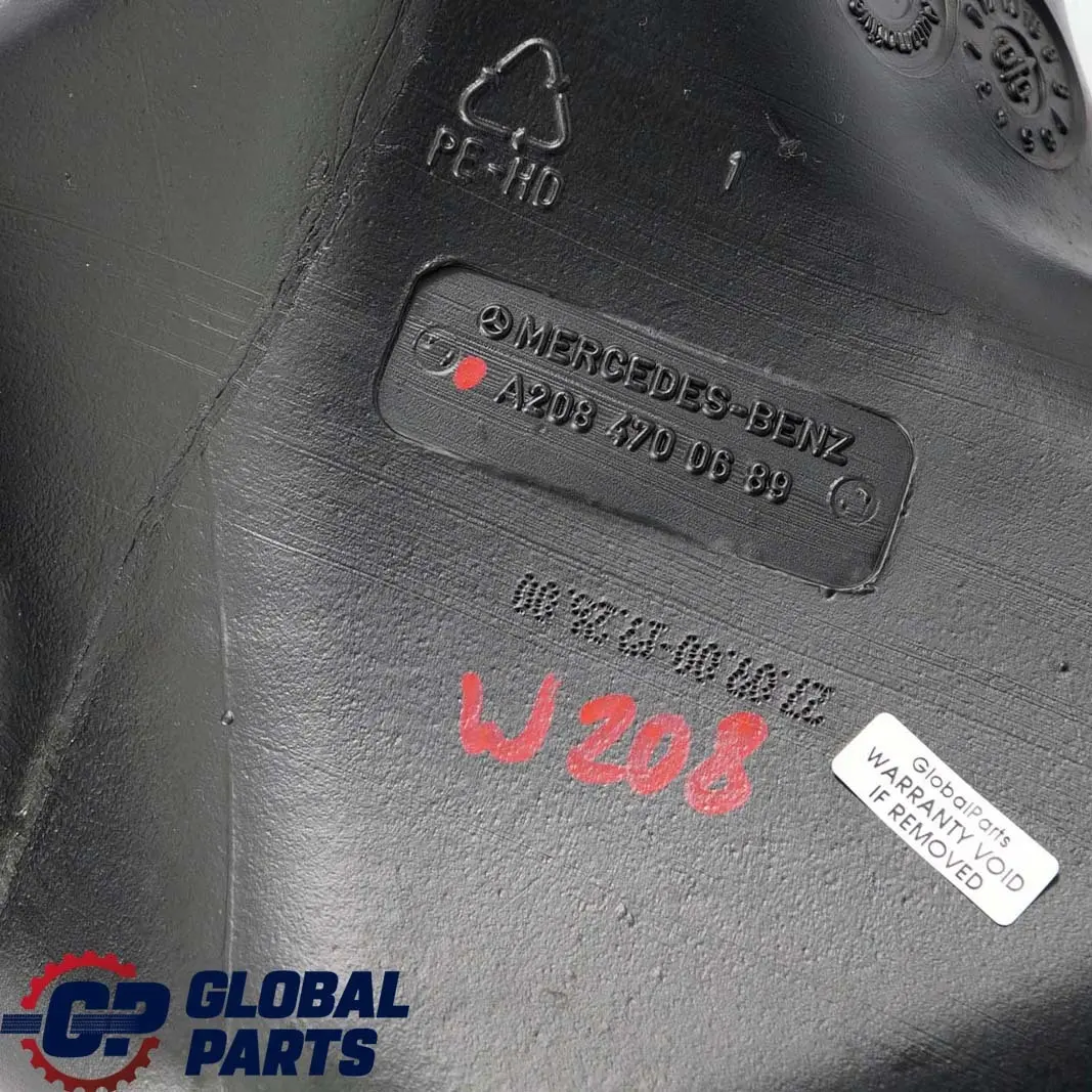 Mercedes-Benz CLK C208 W208 Petrol Fuel Expansion Tank Supply to with Part number A2084700689 Mercedes-Benz CLK C208 W208 Petrol Fuel Expansion Tank Supply - SKU A2084700689 - Part number A2084700689