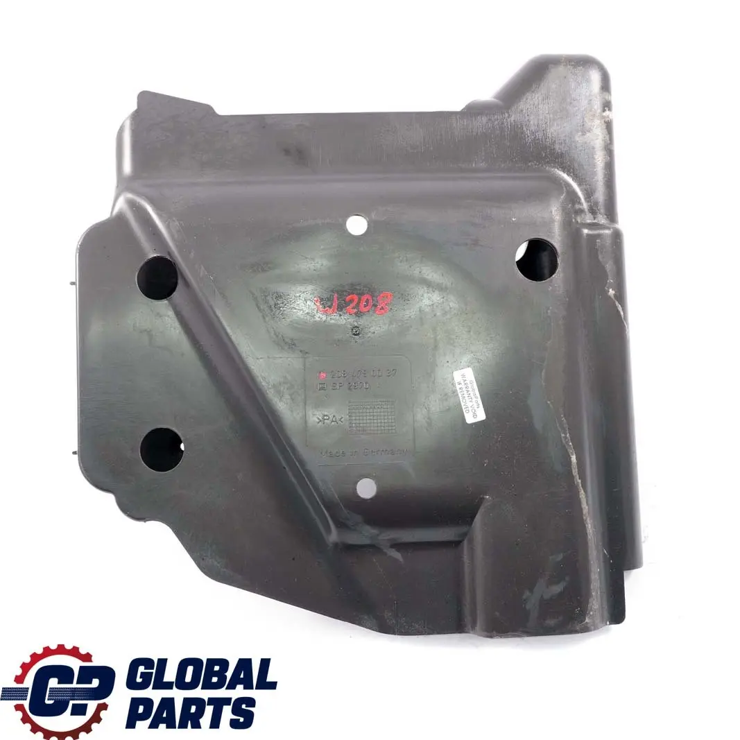  Mercedes-Benz W202 C208 W208 Hinterachsträger Abdeckung Verkleidung A208478003 - SKU A2084780037 - Teilenummer A2084780037