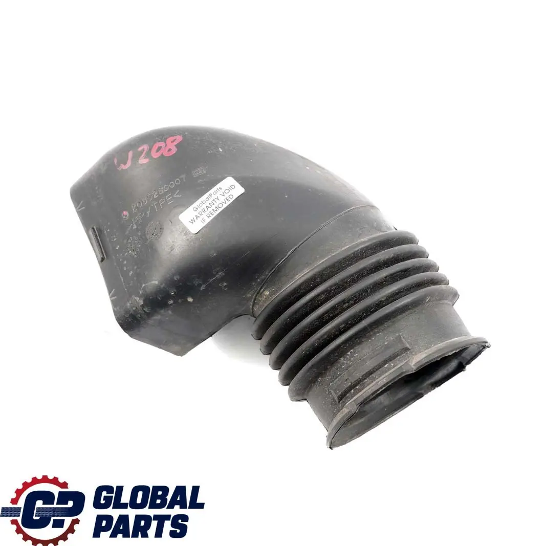 Mercedes-Benz Classe CLK C208 W208 Essence Air Admission Tuyau pour à propos du numéro de pièce A2085280007 Mercedes-Benz Classe CLK C208 W208 Essence Air Admission Tuyau - SKU A2085280007 - Numéro de pièce A2085280007